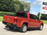 USED 2014 14 VOLKSWAGEN AMAROK 2.0 DC TDI CANYON 4MOTION 180 BHP TWO TONE LEATHER+P,  SENSOR, NO VAT