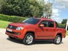 USED 2014 14 VOLKSWAGEN AMAROK 2.0 DC TDI CANYON 4MOTION 180 BHP TWO TONE LEATHER+P,  SENSOR, NO VAT