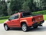 USED 2014 14 VOLKSWAGEN AMAROK 2.0 DC TDI CANYON 4MOTION 180 BHP TWO TONE LEATHER+P,  SENSOR, NO VAT