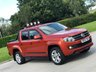 USED 2014 14 VOLKSWAGEN AMAROK 2.0 DC TDI CANYON 4MOTION 180 BHP TWO TONE LEATHER+P,  SENSOR, NO VAT