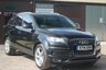 USED 2014 14 AUDI Q7 3.0 TDI QUATTRO S LINE 5d 245 BHP SERVICED IN AUGUST 2021