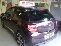 USED 2015 15 CITROEN DS3 1.6 DSTYLE PLUS 3d 120 BHP AUTOMATIC..........LOW MILES