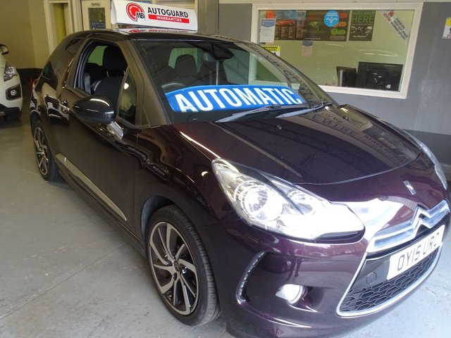 2015 15 Citroen DS3 1.6 DSTYLE PLUS 3d 120 BHP