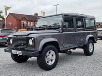 USED 2005 55 LAND ROVER DEFENDER 2.5 110 TD5 COUNTY STATION WAGON 5d 120 BHP 1 OWNER FROM NEW + FULL SERVICE HISTORY