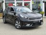 USED 2018 67 KIA NIRO 1.6 3 PHEV 5d 104 BHP Finished in MIDNIGHT BLACK with FULL HEATED LEATHER TRIM. The future is here with this stylish, attractively priced SUV HYBRID. This NIRO will suit you if you are looking for an easy driving experience matched with low running costs. Features include 7yr/100,000 mile KIA warranty, Sat Nav, Full Heated Leather, Rear View Camera, DAB Radio, Heated Steering Wheel, JBL Speakers and much more. Dealer serviced at 5077 miles, 13326 miles and at 18086 miles on 20/2/2021.