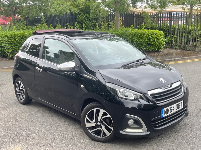 2014 Y Peugeot 108 1.2 ALLURE TOP 3d 82 BHP