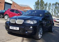 USED 2008 58 BMW X5 3.0 SD M SPORT 5d 282 BHP FULL SERVICE RECORD 8 STAMPS +  NAVIGATION SYSTEM +  BLUETOOTH PHONE +   AUX CONNECTION +  FULL LEATHER TRIM +   FRONT HEATED SEATS +   DRIVER MEMORY SEAT +  20 INCH ALLOYS +   PRIVACY GLASS +   PARKING AID +   REVERSING CAMERA +  DUAL ZONE CLIMATE CONTROL +  PANORAMIC ROOF +  SUN ROOF +  DAY TIME RUNNING LIGHTS +  TOWBAR +  HILL ASSIST +  LUMBAR SUPPORT +  AUTO HOLD +  2 KEYS ++