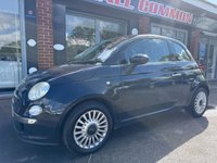 USED 2012 61 FIAT 500 1.2 LOUNGE 3d 69 BHP PANORAMIC ROOF~CD/AUX/USB~AUTO S/S!