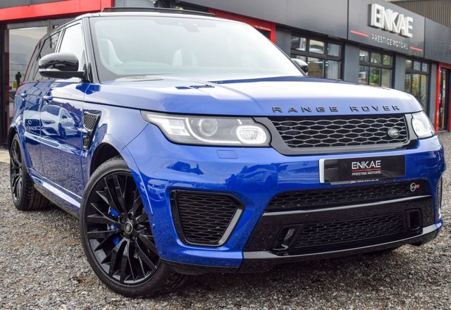 2017 Land Rover Range Rover Sport Svr 5.0 V8 SVR 5d 543 BHP
