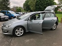 USED 2013 13 VAUXHALL ASTRA 1.4 SRI 5d 98 BHP Low Mileage Full Service History !