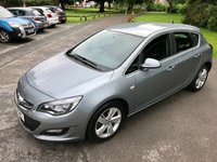 USED 2013 13 VAUXHALL ASTRA 1.4 SRI 5d 98 BHP Low Mileage Full Service History !
