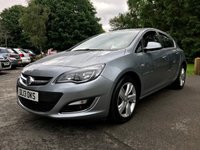 USED 2013 13 VAUXHALL ASTRA 1.4 SRI 5d 98 BHP Low Mileage Full Service History !
