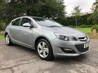 USED 2013 13 VAUXHALL ASTRA 1.4 SRI 5d 98 BHP Low Mileage Full Service History !