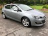 USED 2013 13 VAUXHALL ASTRA 1.4 SRI 5d 98 BHP Low Mileage Full Service History !