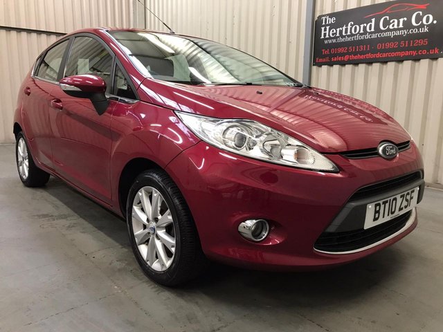 2010 10 Ford Fiesta 1.2 ZETEC 5d 81 BHP