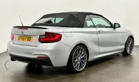 USED 2015 65 BMW 2 SERIES 2.0 220D M SPORT 2d 188 BHP Striking Glacier silver, Black Dakota leather, Anthracite silver fleck soft top 22oD M Sport Automatic 8 speed