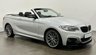 USED 2015 65 BMW 2 SERIES 2.0 220D M SPORT 2d 188 BHP Striking Glacier silver, Black Dakota leather, Anthracite silver fleck soft top 22oD M Sport Automatic 8 speed