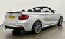 USED 2015 65 BMW 2 SERIES 2.0 220D M SPORT 2d 188 BHP Striking Glacier silver, Black Dakota leather, Anthracite silver fleck soft top 22oD M Sport Automatic 8 speed