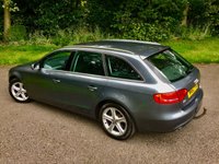 USED 2012 62 AUDI A4 2.0 AVANT TDI SE 5d 141 BHP BLUETOOTH//CRUISE CONTROL//REAR PARK ASSIST//X7 SERVICE HISTORY STAMPS 141 BHP BLUETOOTH//CRUISE CONTROL//REAR PARK ASSIST//X7 SERVICE HISTORY STAMPS