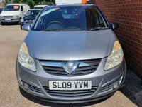 USED 2009 09 VAUXHALL CORSA 1.4 DESIGN 16V TWINPORT 5d 90 BHP 