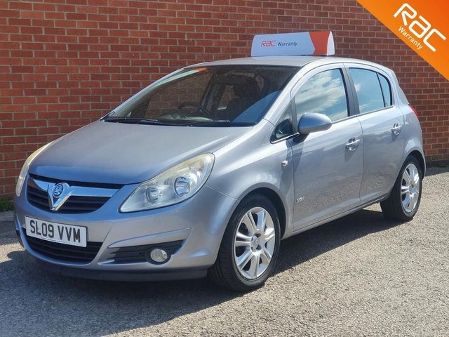 2009 09 Vauxhall Corsa 1.4 DESIGN 16V TWINPORT 5d 90 BHP