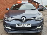 USED 2015 65 RENAULT MEGANE 1.5 DYNAMIQUE TOMTOM SAT NAV ENERGY DCI S/S 3d 110 BHP GREAT SPEC - READY TO GO NOW.