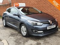 USED 2015 65 RENAULT MEGANE 1.5 DYNAMIQUE TOMTOM SAT NAV ENERGY DCI S/S 3d 110 BHP GREAT SPEC - READY TO GO NOW.