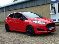 USED 2016 66 FORD FIESTA 1.0 ZETEC S RED EDITION 3d 139 BHP www.suffolkcarcentre.co.uk - Located a Reydon