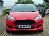 USED 2016 66 FORD FIESTA 1.0 ZETEC S RED EDITION 3d 139 BHP www.suffolkcarcentre.co.uk - Located a Reydon