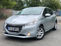USED 2015 15 PEUGEOT 208 1.4L HDI ACTIVE 5d 68 BHP 