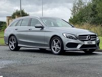 USED 2015 65 MERCEDES-BENZ C CLASS 2.1 C250 D AMG LINE PREMIUM PLUS 5d 204 BHP AUTO Split Pan Roof, 18" AMG Alloys