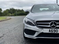 USED 2015 65 MERCEDES-BENZ C CLASS 2.1 C250 D AMG LINE PREMIUM PLUS 5d 204 BHP AUTO Split Pan Roof, 18" AMG Alloys