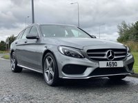USED 2015 65 MERCEDES-BENZ C CLASS 2.1 C250 D AMG LINE PREMIUM PLUS 5d 204 BHP AUTO Split Pan Roof, 18" AMG Alloys