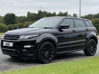USED 2013 63 LAND ROVER RANGE ROVER EVOQUE 2.2 SD4 DYNAMIC LUX 5d 190 BHP 4WD AUTO TOP SPECIFICATION Glass Pan Roof, 360 Cameras