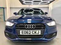 USED 2012 62 AUDI A4 2.0 AVANT TDI BLACK EDITION 5d 141 BHP DAB, BTOOTH, SENSORS, CRUISE