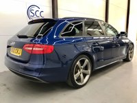 USED 2012 62 AUDI A4 2.0 AVANT TDI BLACK EDITION 5d 141 BHP DAB, BTOOTH, SENSORS, CRUISE