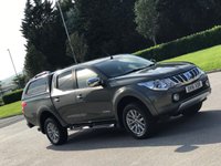 USED 2016 16 MITSUBISHI L200 2.4 DI-D 4X4 WARRIOR DCB 178 BHP SAT NAV + LEATHER *** NO VAT ***