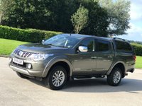 USED 2016 16 MITSUBISHI L200 2.4 DI-D 4X4 WARRIOR DCB 178 BHP SAT NAV + LEATHER *** NO VAT ***