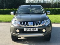 USED 2016 16 MITSUBISHI L200 2.4 DI-D 4X4 WARRIOR DCB 178 BHP SAT NAV + LEATHER *** NO VAT ***