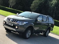 USED 2016 16 MITSUBISHI L200 2.4 DI-D 4X4 WARRIOR DCB 178 BHP SAT NAV + LEATHER *** NO VAT ***