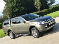 USED 2016 16 MITSUBISHI L200 2.4 DI-D 4X4 WARRIOR DCB 178 BHP SAT NAV + LEATHER *** NO VAT ***