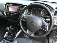 USED 2016 16 MITSUBISHI L200 2.4 DI-D 4X4 WARRIOR DCB 178 BHP SAT NAV + LEATHER *** NO VAT ***