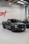 USED 2018 67 FORD F150 3.3 V6 SINGLE CAB AUTO CUSTOM TRUCK VAT QUALIFYING (�&pound;27,500 + / �&pound;33,000 inc) SATIN BLACK / ROTIFORM WHEELS