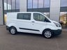 USED 2017 17 FORD TRANSIT CUSTOM 2.0 290 DCB 6 SEAT CREW VAN EURO 6 'TOWBAR' EURO 6 ULEZ FREE - 6 SEATS - TOWBAR