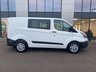 USED 2017 17 FORD TRANSIT CUSTOM 2.0 290 DCB 6 SEAT CREW VAN EURO 6 'TOWBAR' EURO 6 ULEZ FREE - 6 SEATS - TOWBAR