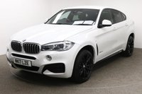USED 2017 17 BMW X6 3.0 XDRIVE40D M SPORT 4d AUTO 309 BHP HEATED SEATS + PRO NAV + REAR CAM