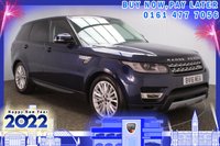 USED 2016 16 LAND ROVER RANGE ROVER SPORT 3.0 SDV6 HSE 5d AUTO 306 BHP Privacy glass + Satellite Navigation + Bluetooth Connectivity + Dab Radio + in Car Entertainment CD/AUX/IPOD/USB + Rear Camera + Stop/start + Air Conditioning  + Climate Control Dual + Multi Function Steering Wheel + Cruise Control + Electric Door Mirrors + Electric Windows + Electric Boot + Heated Windscreen + Front / Rear Parking Sensors + Auto Lights / Wipers + Electric Folding / Heated Mirrors + Front / Rear Heated Seats + Full service history.