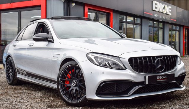 2015 15 Mercedes-Benz C Class 4.0 AMG C 63 S PREMIUM 4d 503 BHP