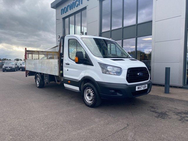 2017 17 Ford Transit 2.0 350 L4 LWB 130PS DROPSIDE 