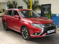 USED 2016 66 MITSUBISHI OUTLANDER 2.0 PHEV GX 3H PLUS 5d 161 BHP &pound;0 ROAD TAX PART LEATHER PARKING SENSORS